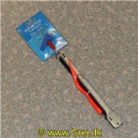 5707461372596 - Kinetic Torpedo 500g. med ophængerkrog med rød gummi - Farve: Sort/Perlemor.