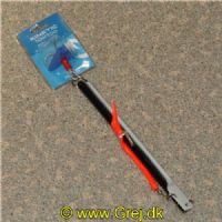 5707461372640 - Kinetic Torpedo 600g. med ophængerkrog med rød gummi - Farve: Sort/Perlemor.