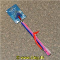 5707461372671 - Kinetic Torpedo 600g. med ophængerkrog med rød gummi - Farve: Blå/Pink.