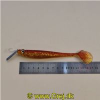 5707461379595 - Jig hale - En livlig Jig Hale. Halerne er 150mm/23g - Farve : Redish Gold