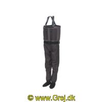 5707461472258 - Kinetic X5 åndbare waders - Str. LK (Str. 39-41) - Strømpemodel (Boulder Grey) - MK = Medium + mave