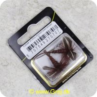 5707549270707 - Unique Flies - 2 stk. pakke - Rocken Dark Brown Daiichi 2220 #10