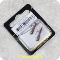 5707549270776 - Unique Flies - 2 stk. pakke - Hare Ears Gold Bead Hare Ears 1530 #12