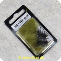 5707549270905 - Unique Flies - 2 stk. pakke - B.H. Rubber Leg Wooly Olive #8