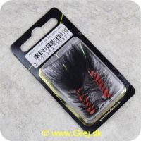 5707549270967 - Unique Flies - 2 stk. pakke - Flash a Bugger Fluo Orange Daiichi 2220 #8