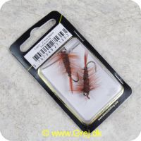 5707549271353 - Unique Flies - 2 stk. pakke - Rusty Magnus Rust Brown Daiichi 2220 #8 (FL00271)