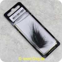 5707549271599 - Unique Flies - 2 stk. pakke - Green Butt Tube Plast 1 tomme (FL00295)