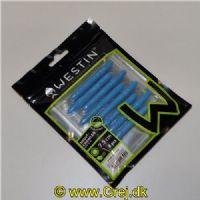 5707549492871 - Westin Nightcrawler - Floating - 8 stk - 7,5cm - White/Hvid - Duft: Banan