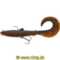 5707549503256 - Westin Bullteez Curl Tail R2F - 21 cm - 73g - Sinking - Farve: Motoroil Burbot