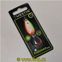 5707549518502 - Fidusen Slim - 3 gram - Forside: Hvid/Grøn/Rød/Orange - Bagside: Sort/Orange