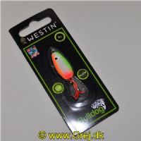 5707549518564 - Westin - Bulldog - 4 gram - Orange/Chartreuse Glow (Ultimate)