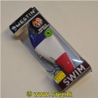 5707549555866 - Westin - Swim Glidebait - Suspending - 12 cm - 53g - Farve: France