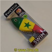 5707549555903 - Westin - Swim Glidebait - Suspending - 12 cm - 53g - Farve: Senegal