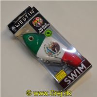 5707549555941 - Westin - Swim Glidebait - Suspending - 12 cm - 53g - Farve: Mexico