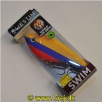 5707549556009 - Westin - Swim Glidebait - Suspending - 12 cm - 53g - Farve: Colombia