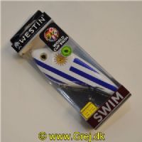 5707549556016 - Westin - Swim Glidebait - Suspending - 12 cm - 53g - Farve: Uruguay