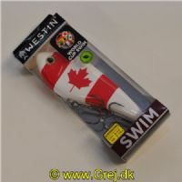 5707549556061 - Westin - Swim Glidebait - Suspending - 12 cm - 53g - Farve: Canada