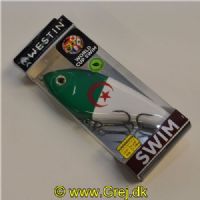 5707549556078 - Westin - Swim Glidebait - Suspending - 12 cm - 53g - Farve: Algeria