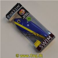 5707549556122 - Westin - Swim Glidebait - Suspending - 12 cm - 53g - Farve: Curacao