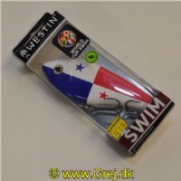 5707549556153 - Westin - Swim Glidebait - Suspending - 12 cm - 53g - Farve: Panama