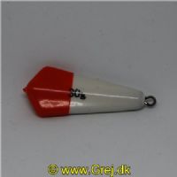5707614663731 - Sildesynk 30 gram - Blyfri - m/Rød/Hvid gummicoating