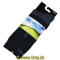 5707614987059 - sok coolmax sort/grå sokker str. 43-46 