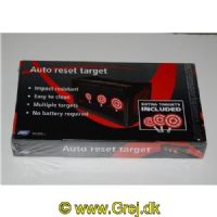 5707843049894 - Skydemål - 3 skiver - Til Softgun - Med kuglefangsnet