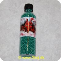 5707843053150 - Softgun kugler - Mørk oliven farvet - Blaster Devil - 0.25g - 3000 stk.