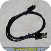 5712097120176 - Micro USB til USB2
1 meter. sort.