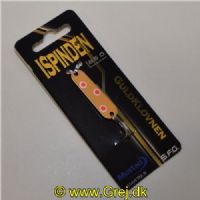 5740028801641 - ISpinden - 2,5 gram - Forside: Guld m/Prikker - Bagside: Guld m/Prikker - Farvenavn: GuldKlovnen