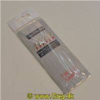 5744003780136 - Twills Sabiki Silderig Super Silderig med 6 kroge med skjold - Krog str. 10