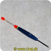 5895624587243 - Prop til knæklys (1 stk.) - Rød/Blå - 8 gram (Tynd)