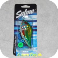 5901812055156 - Salmo Slider 10 cm - 36 gram - SD10F HGR - Holografisk green Roach