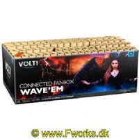 6356 - Batteri - Compound - New Wave em - 114 skud Fanbox - Nem: 1445g
