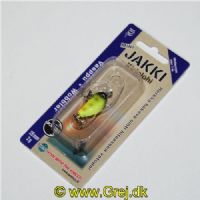 6430073671182 - JAKKI mini wobler - 2,5 cm - 2 gram - Gul spøgelsesfisk