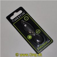 655746525258 - Fidusen Slim - 3 gram - Forside: Sort med glimmer - Bagside: Glow med glimmer - Farvenavn: Black Glo
