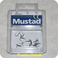 7021560023370 - Mustad trekroge str. 14 - Skarpeste og stærkeste kroge