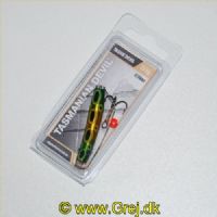 702635270505 - Tasmanian Devil - Type: 50 - Gylden/Grøn med store sorte pletter - Frog - 13,5g