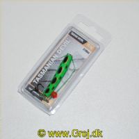 702635271335 - Tasmanian Devil - Type: 133 - Limegrøn med store sorte pletter - Lime Frog - 13,5g