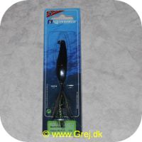 7056961003430 - Morild Seatrout blink 13 gram - 6 cm - med fjerdusk - Farve:BL/FL/F