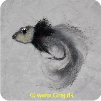 709276011368 - Turrall Widower - Two Faced Black Pike Fly - Til gedde og aborre