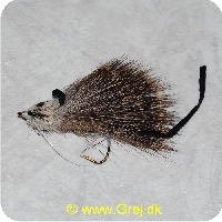709276011634 - Turrall Rat Mouse Natural - Bass Bugs - # 4 - Til gedde og aborre