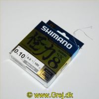 712649215454 - Shimano Kairiki SX8 0.10mm - Farve: Steel Gray - Brudstyrke:6 kg - 150 meter