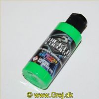 717893200232 - Airbrush Farve - 60 ml. - Farve: Fluorescent green (0023)