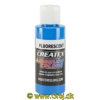 717893254037 - Airbrush Farve - 60 ml. - Farve: Fluorescent Blue (5403)