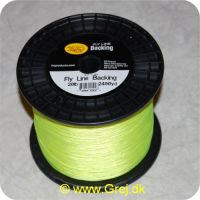 730884205023 - Rio Fly Line Backing - Dacron - 20 lbs - chartreuse - 0,60 kr pr meter