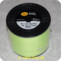 730884205030 - Rio Fly Line Backing - Dacron - 30 lbs - chartreuse - pr meter