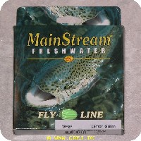 730884207454 - Rio Mainstream - Freshwater - Weight Forward 8 Floating - Lemon Green - 25 m.