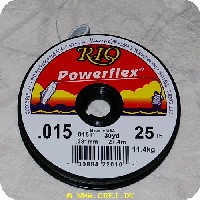 730884220101 - Rio Powerflex Tippet Forfang - 0.38mm - 11.4kg - 27.4m