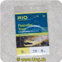 730884245029 - Fluoroflex Trout - 9fod - 2X -8lb